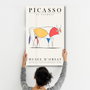 Wallity Pintura Decorativa de Vidrio Templado Multicolor 35 x 55 cm